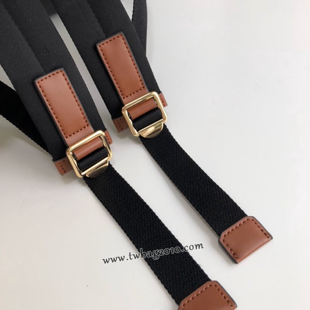 Burberry專門店新款男士後背包 巴寶莉經典環保帆布雙肩包 yxb1458